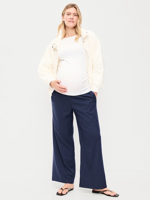 Maternity Wide-Leg Billie Trouser