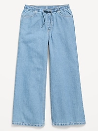 Image number 2 showing, Pull-On Super Baggy Wide-Leg Denim Jeans for Girls