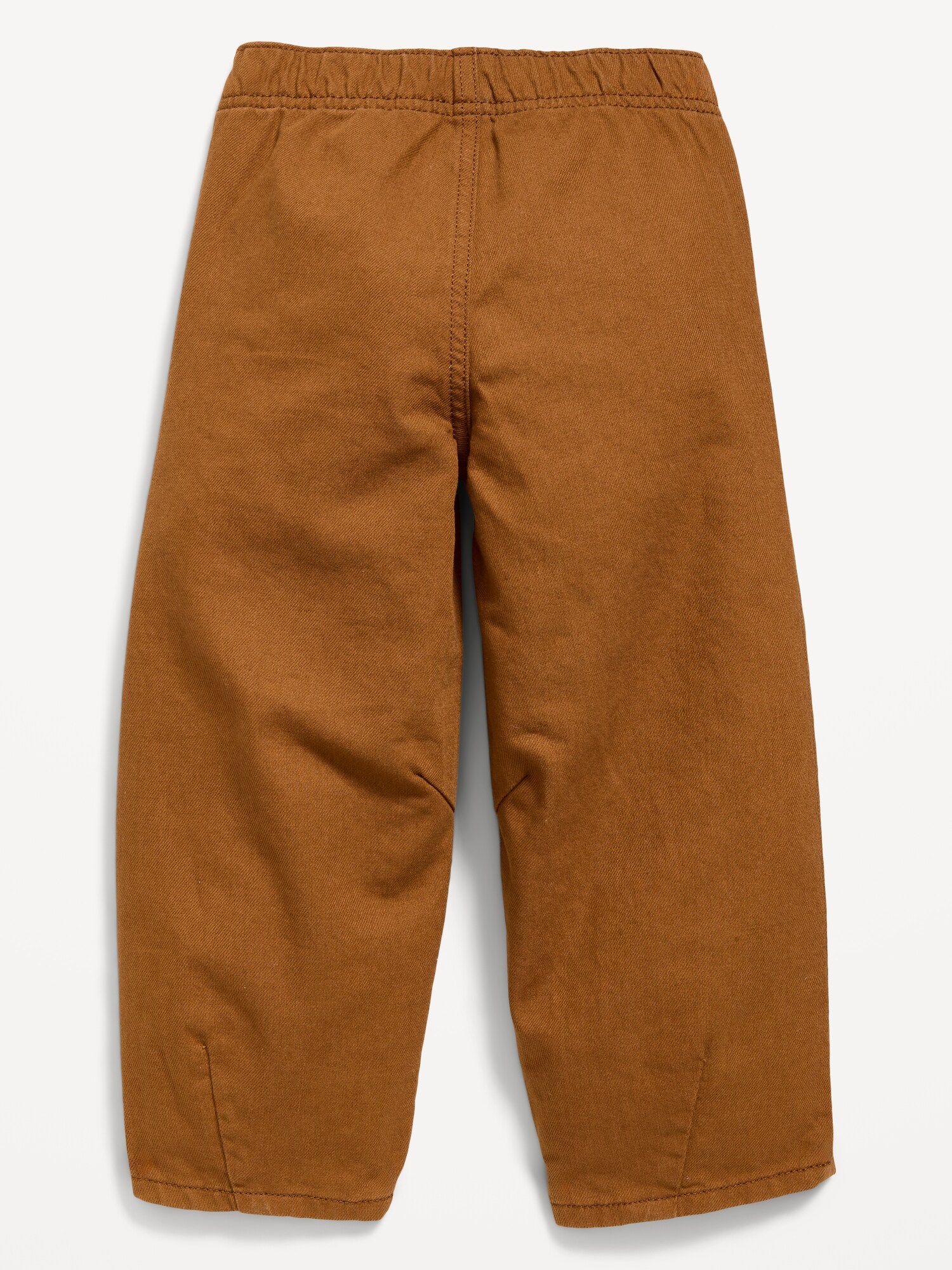 Джинсы Old Navy Super Baggy Heart-Pocket Barrel-Leg Jeans для девочек-малышей, цвет: Коричневый — фото 2