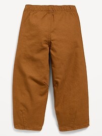 Image number 2 showing, Super Baggy Heart-Pocket Barrel-Leg Jeans for Toddler Girls