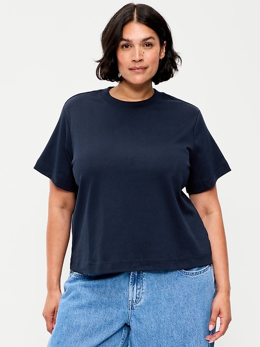 Heavyweight Crew-Neck T-Shirt | Old Navy