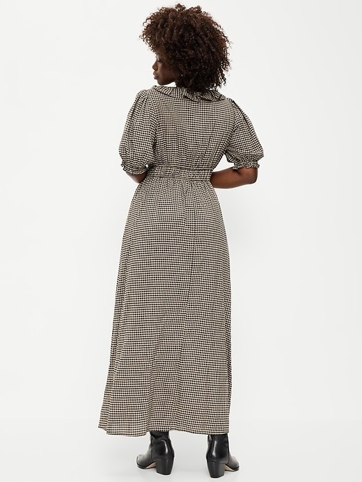 Image number 8 showing, Ruffle-Trim Boho Maxi Dress