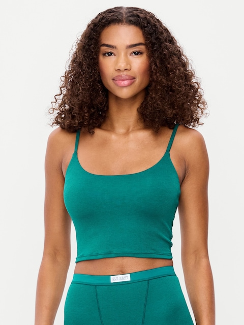 Rib-Knit Brami Top