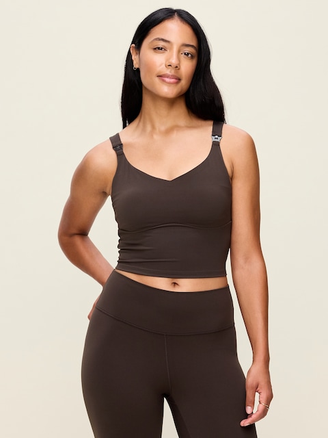 Maternity Light Support StudioSmooth Longline Nursing Bra