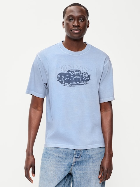 Loose Heavyweight Graphic T-Shirt