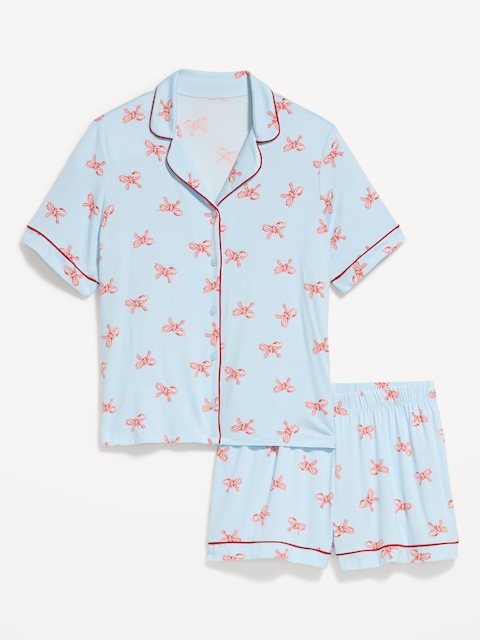 Sunday Sleep Knit Jersey Short Set