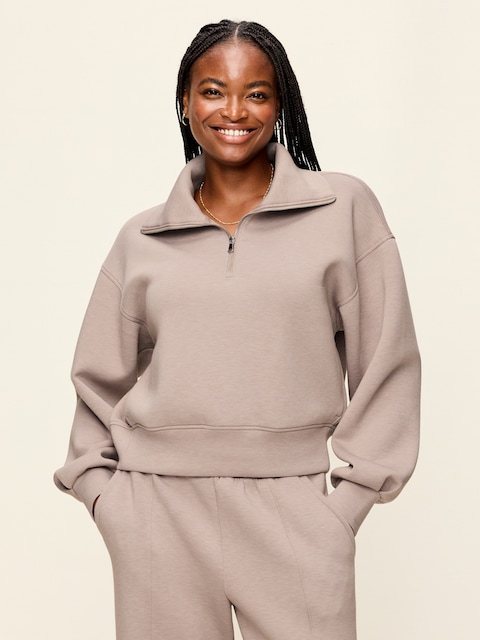 Bounce Fleece Half-Zip Pullover Sweatshirt