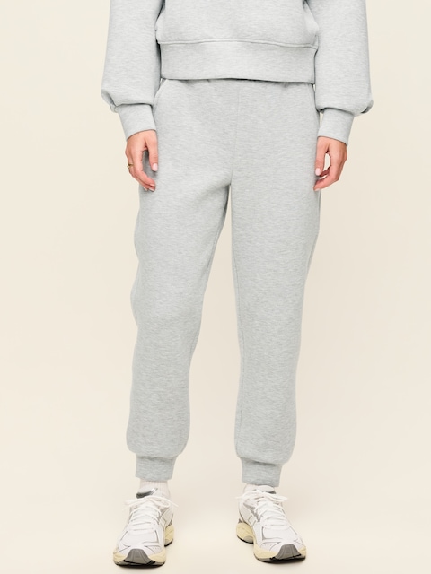 High-Waisted Bounce Fleece Jogger Sweatpants