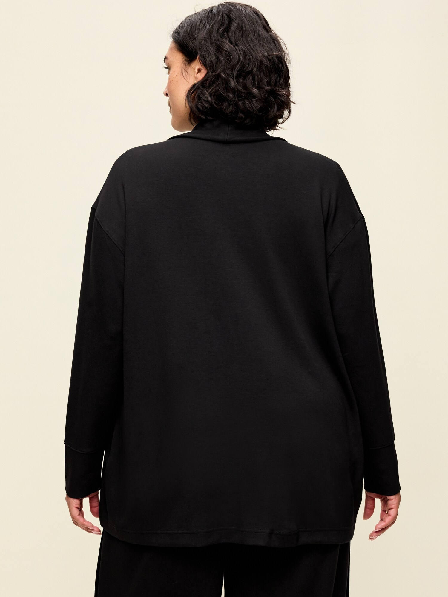Old Navy Bounce Lite Open-Front Wrap, цвет: Чёрный — фото 3