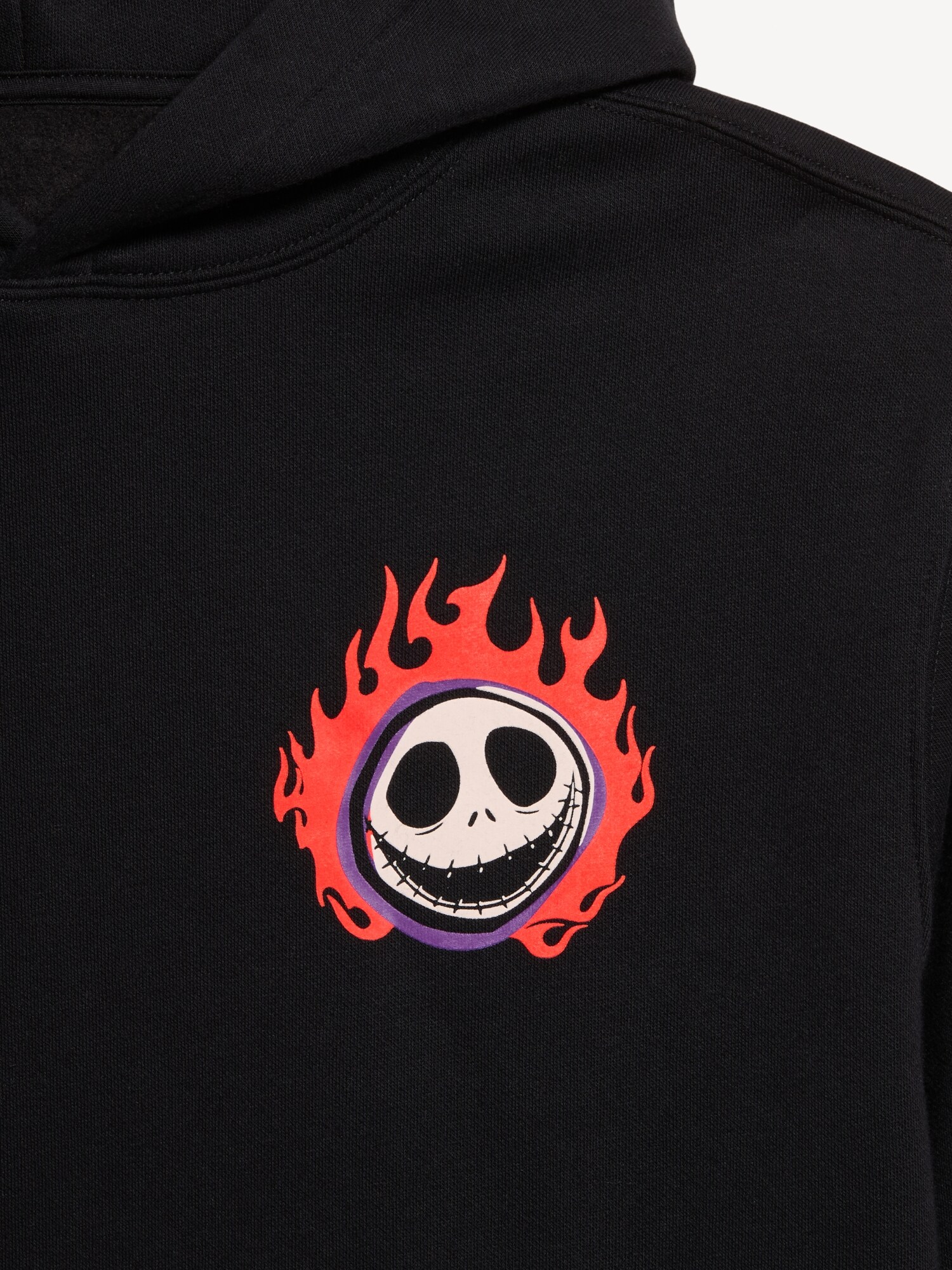 Мужское худи Old Navy Disney© Jack Skellington Pullover, цвет: Чёрный — фото 5