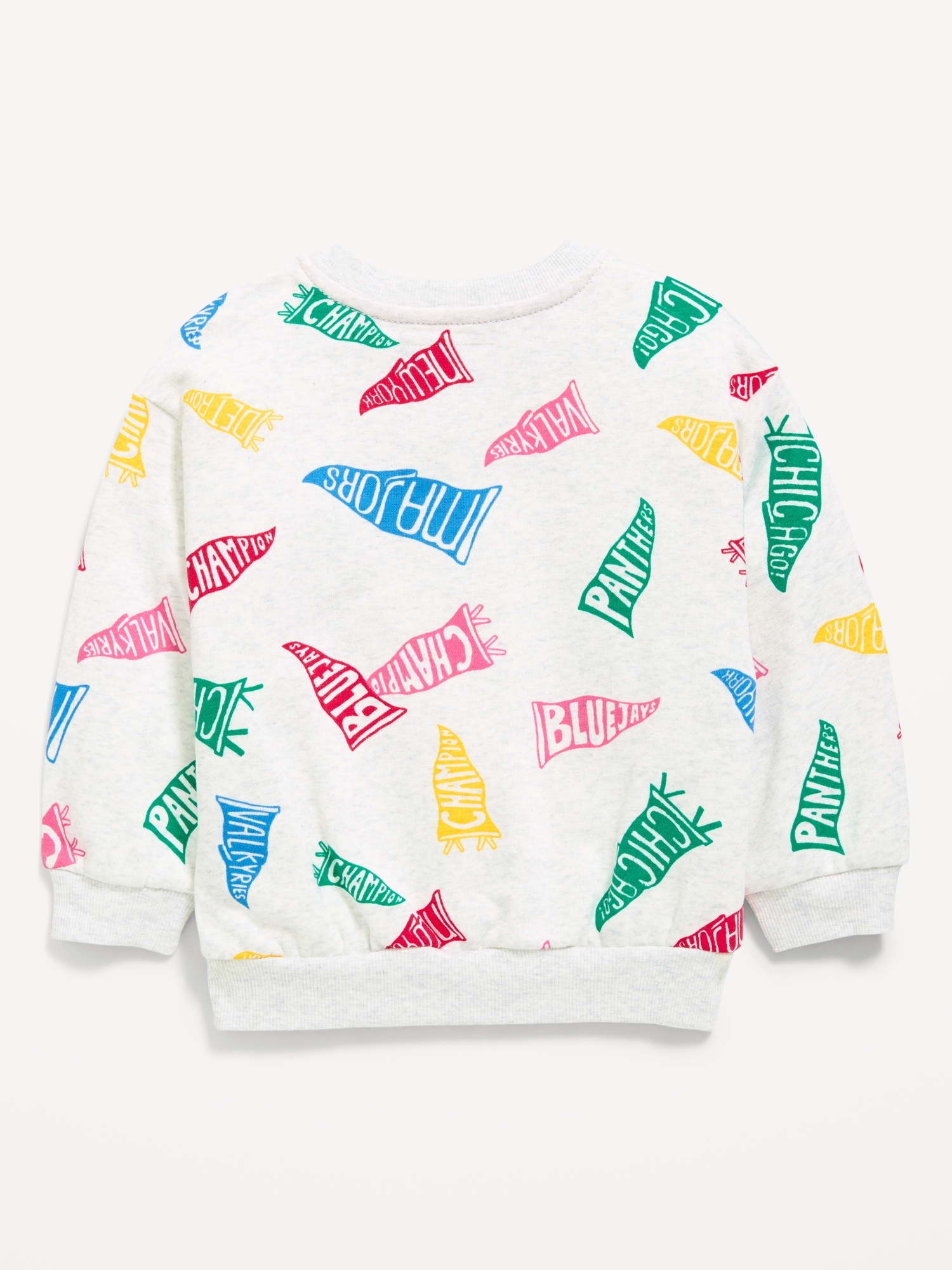 Long-Sleeve Logo Graphic Sweatshirt for Toddler Girls