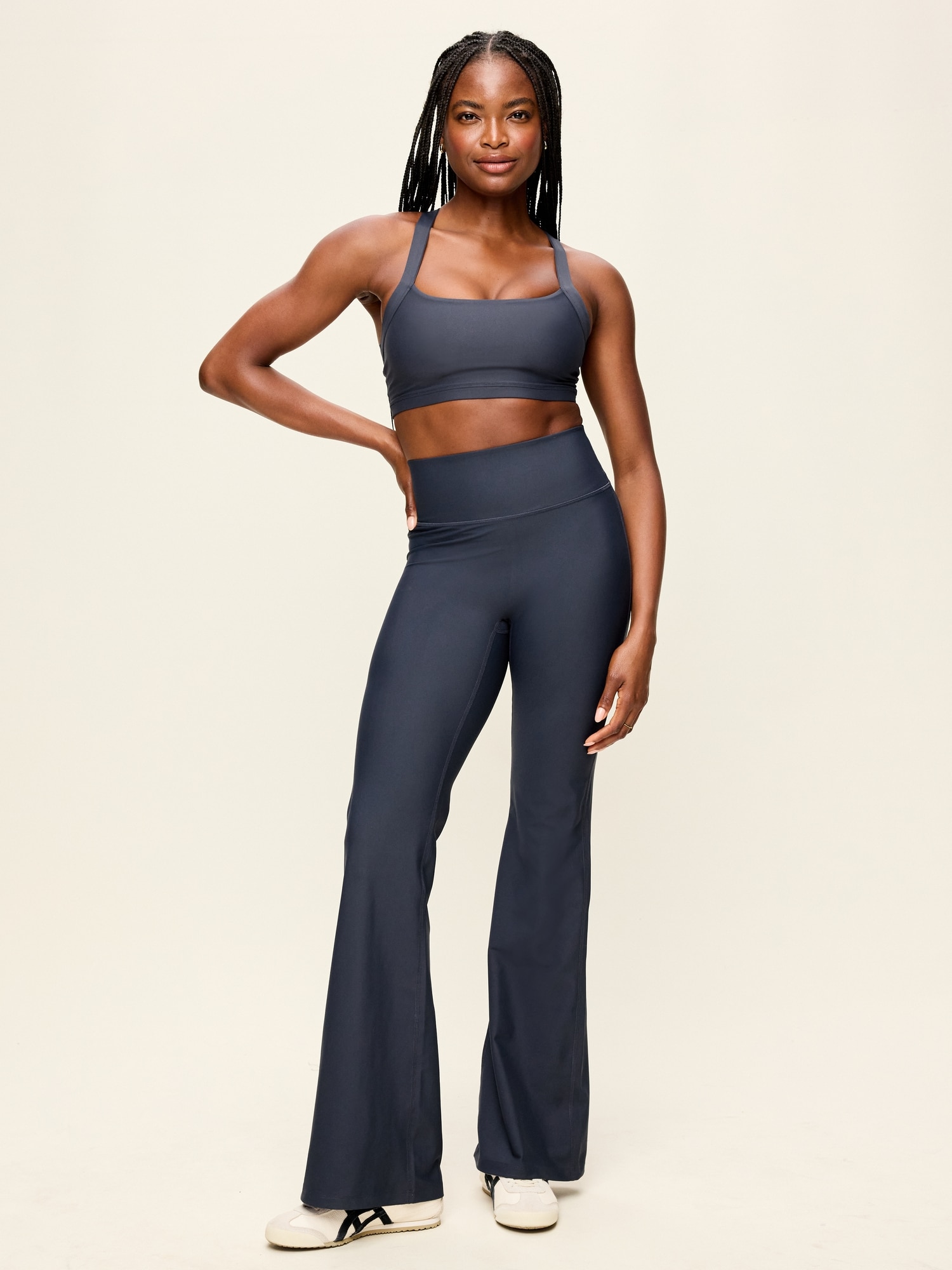 High-Waisted PowerSoft Flare Leggings