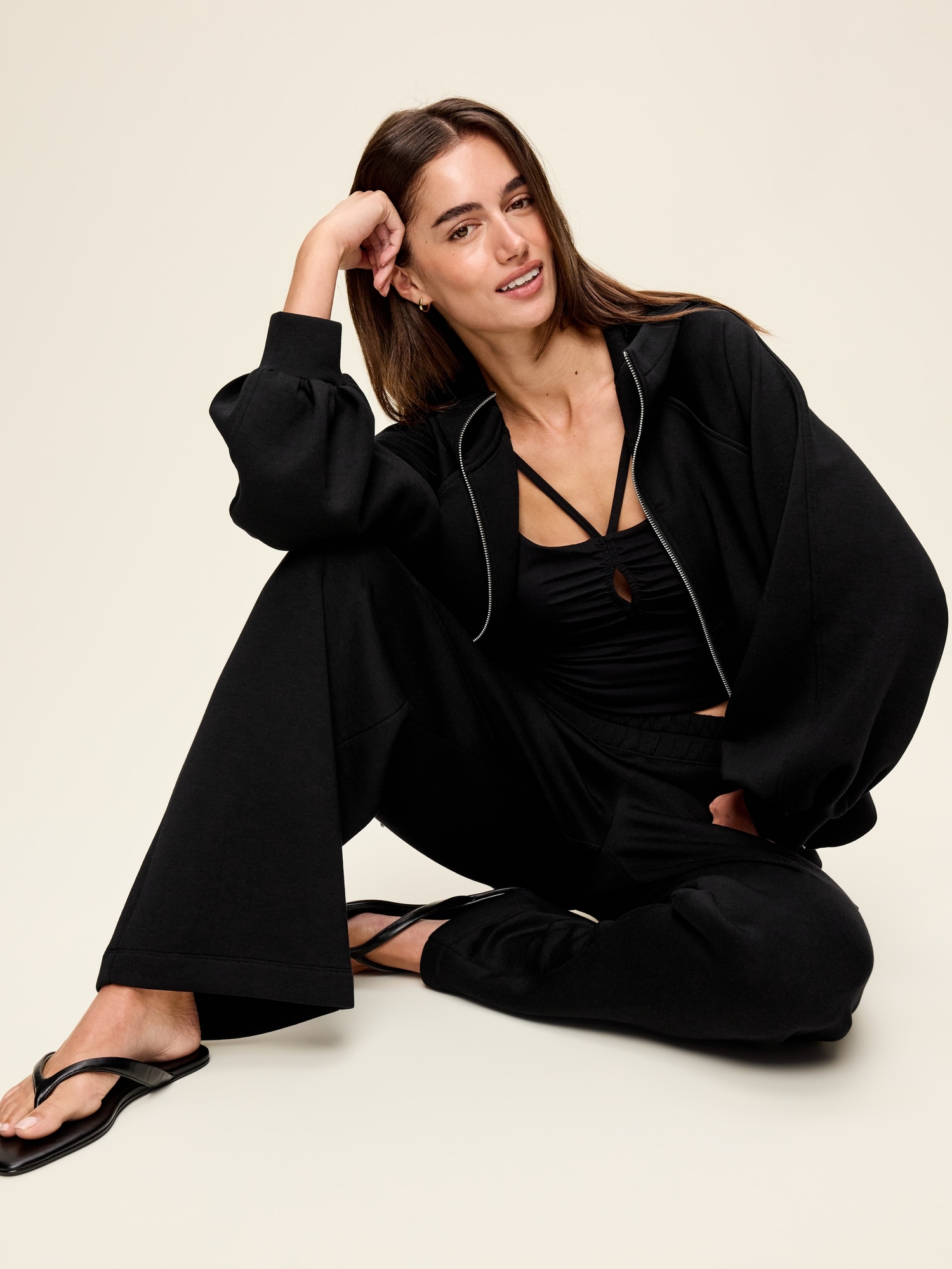 Bounce Fleece Utility Hoodie Sweatshirt