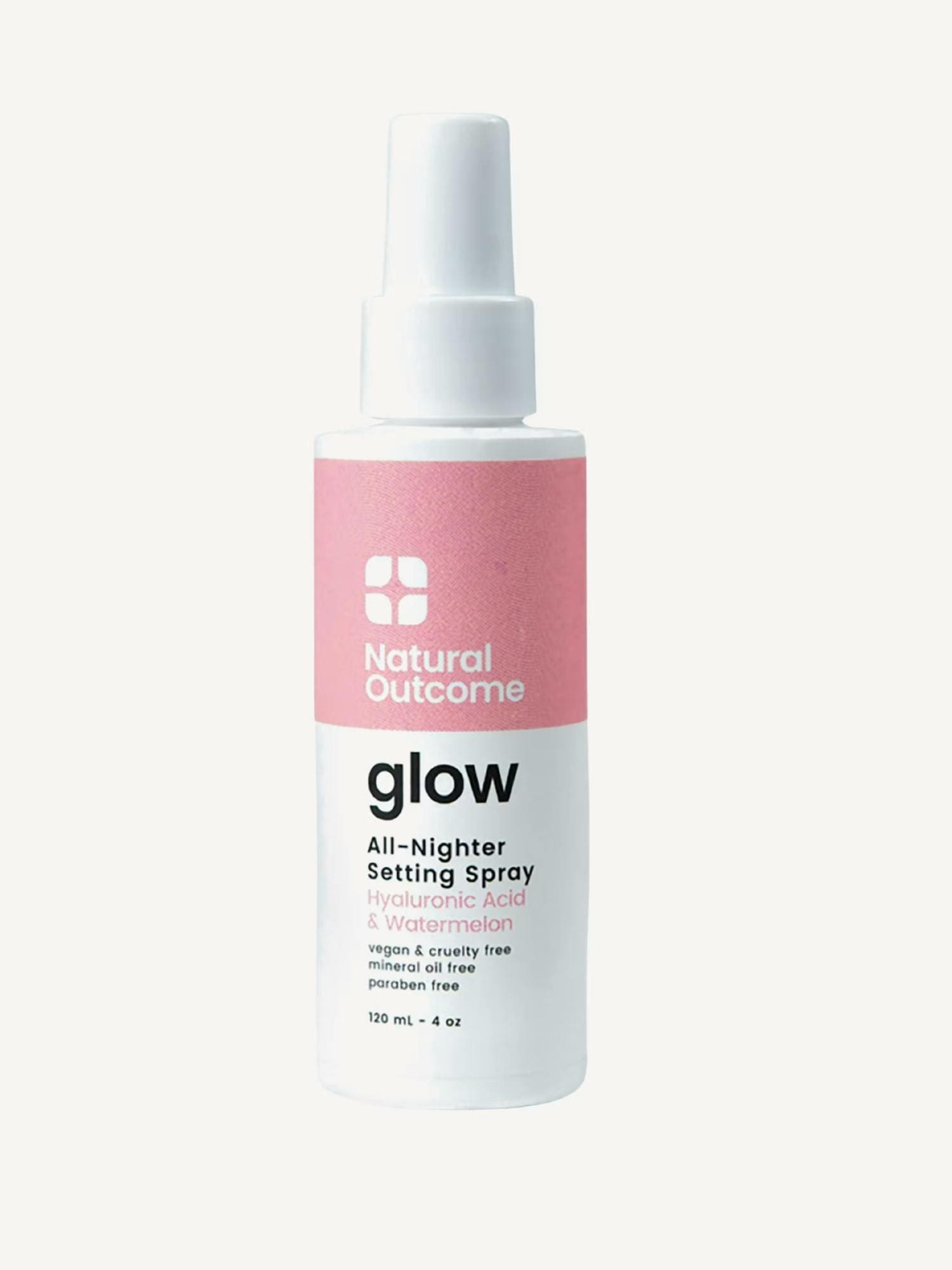 Natural Outcome Glow All-nighter Setting Spray