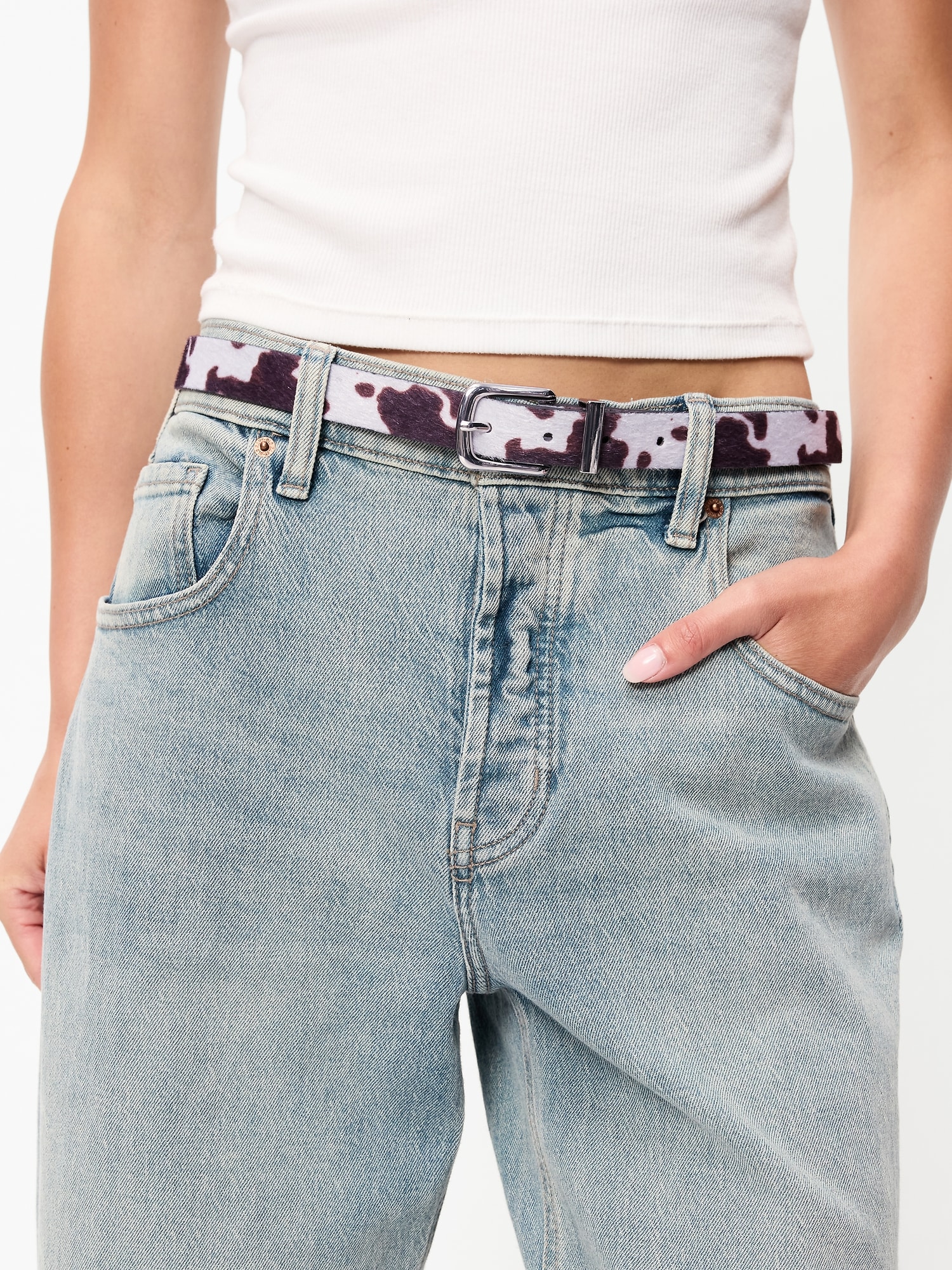 Classic Pony Hair Belt