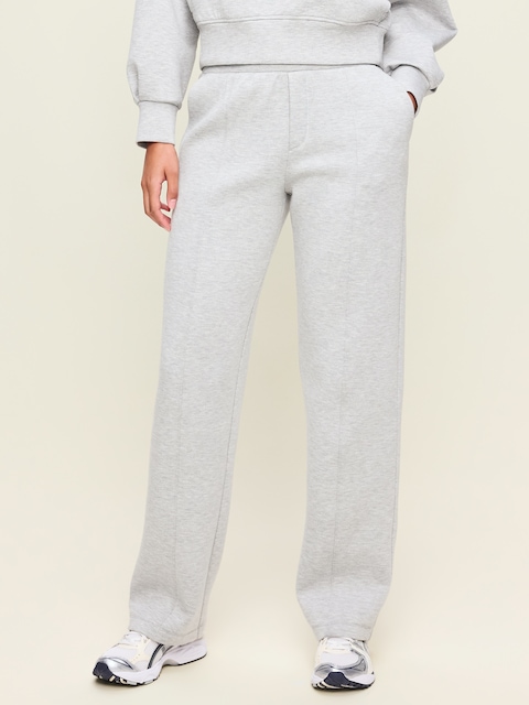 High-Waisted Bounce Fleece Trouser Sweatpants