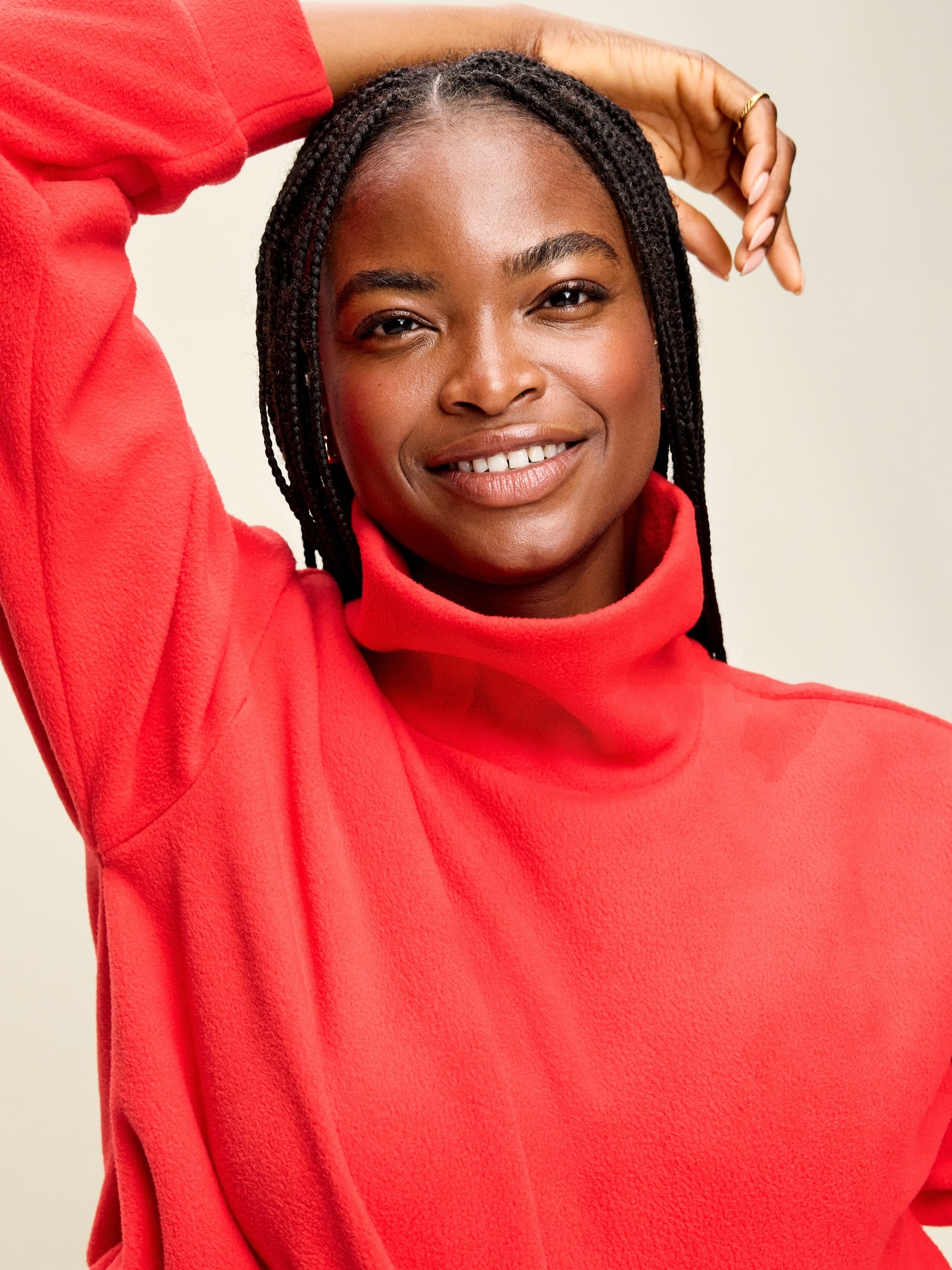 Performance Fleece Funnel Neck Pullover