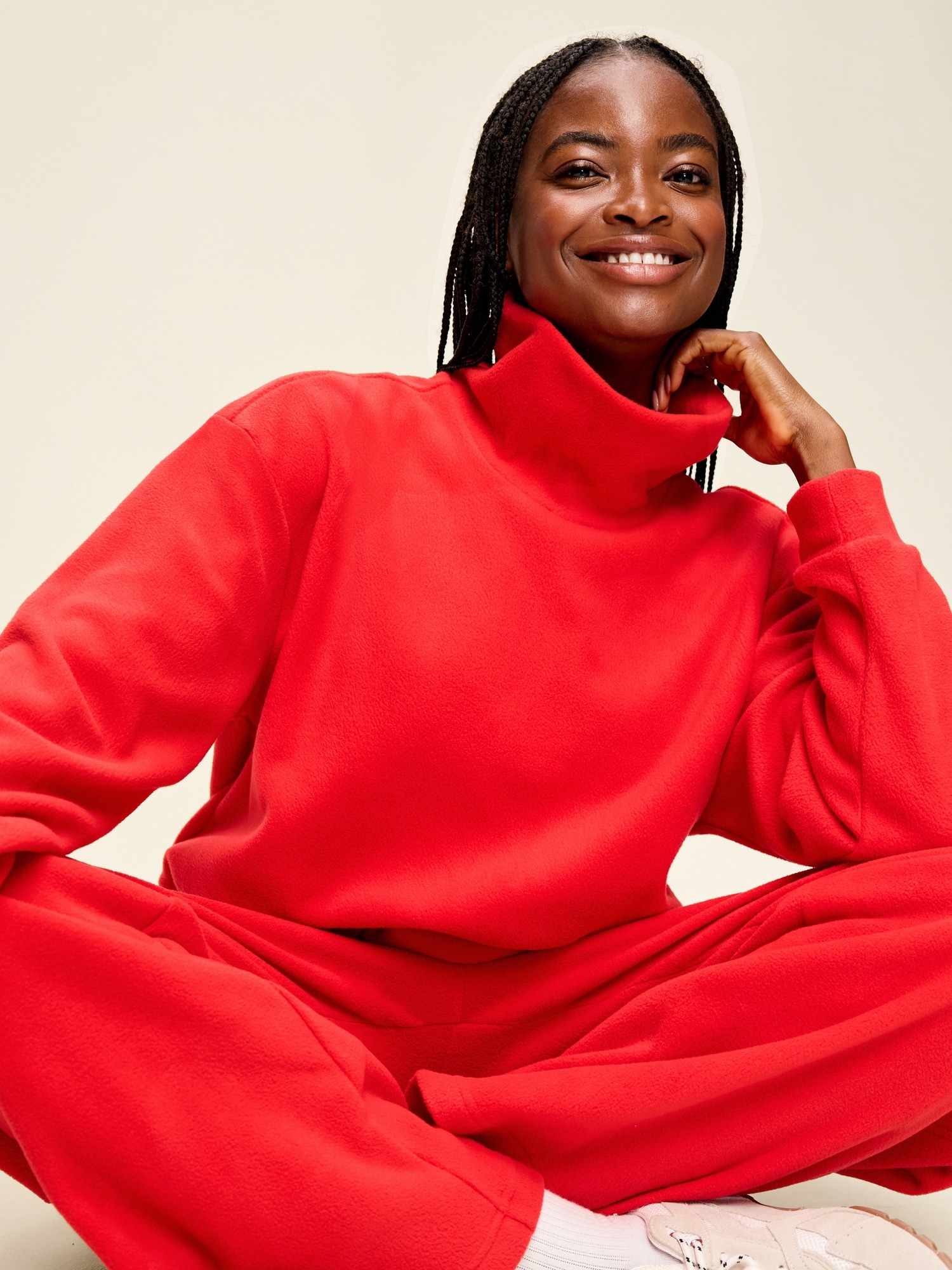 Performance Fleece Funnel Neck Pullover