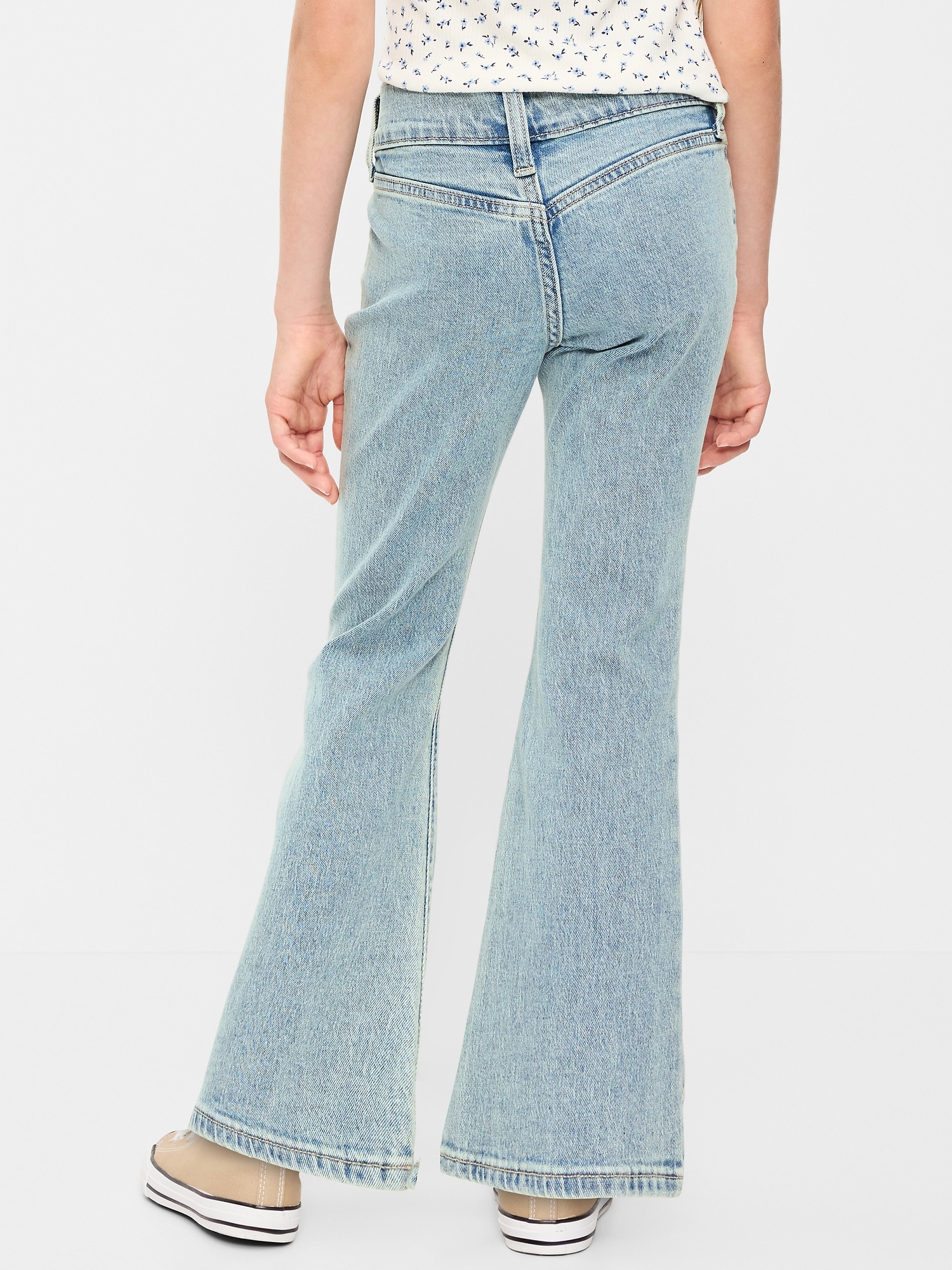Low-Rise Flare-Leg Jeans for Girls