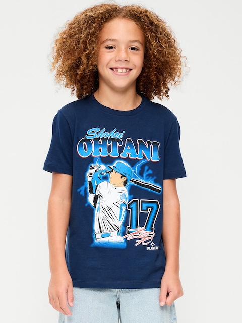 Los Angeles Dodgers Ohtani Gender-Neutral Graphic T-Shirt Kids