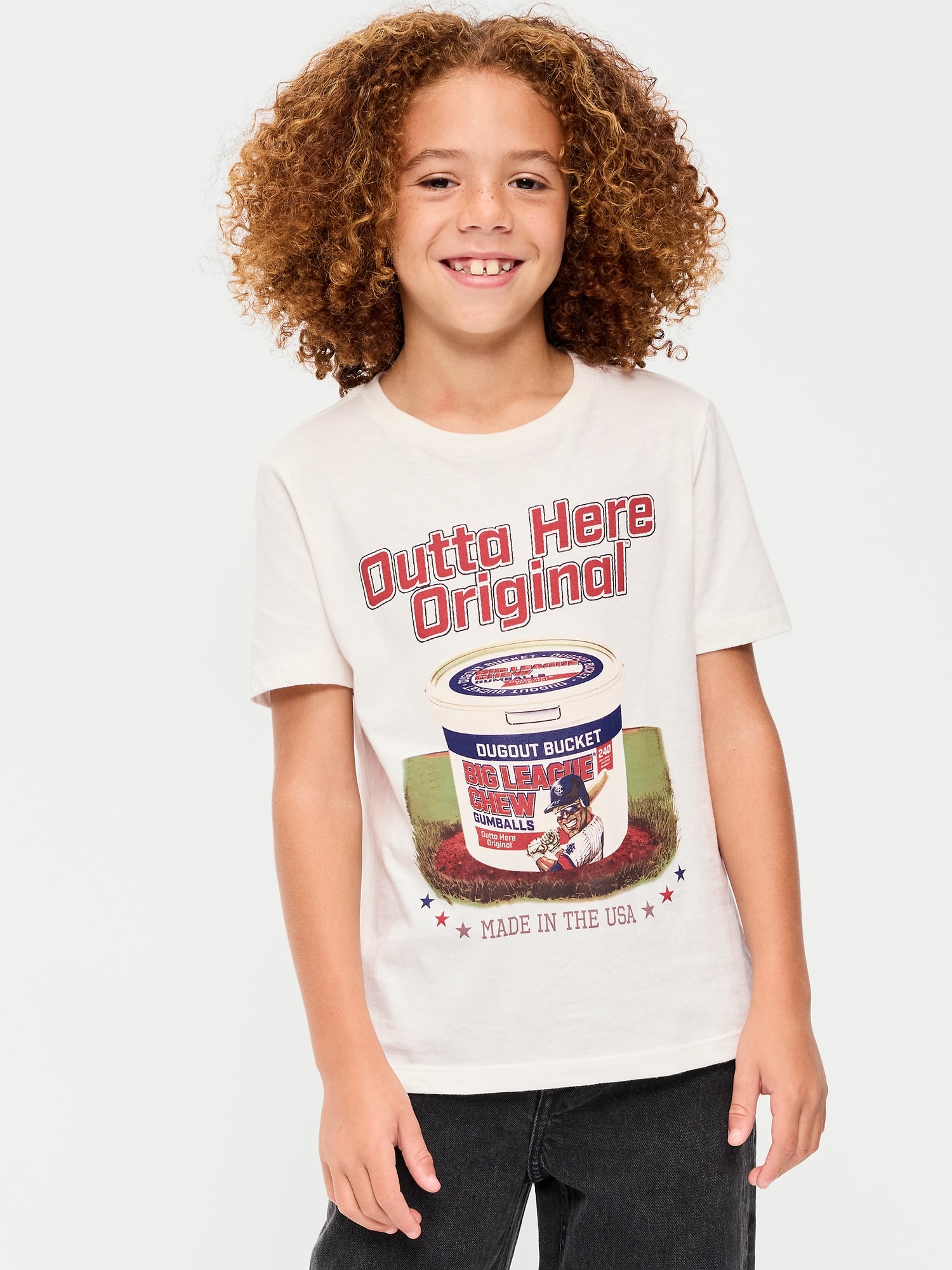 Big League Chew® Gender-Neutral Graphic T-Shirt for Kids