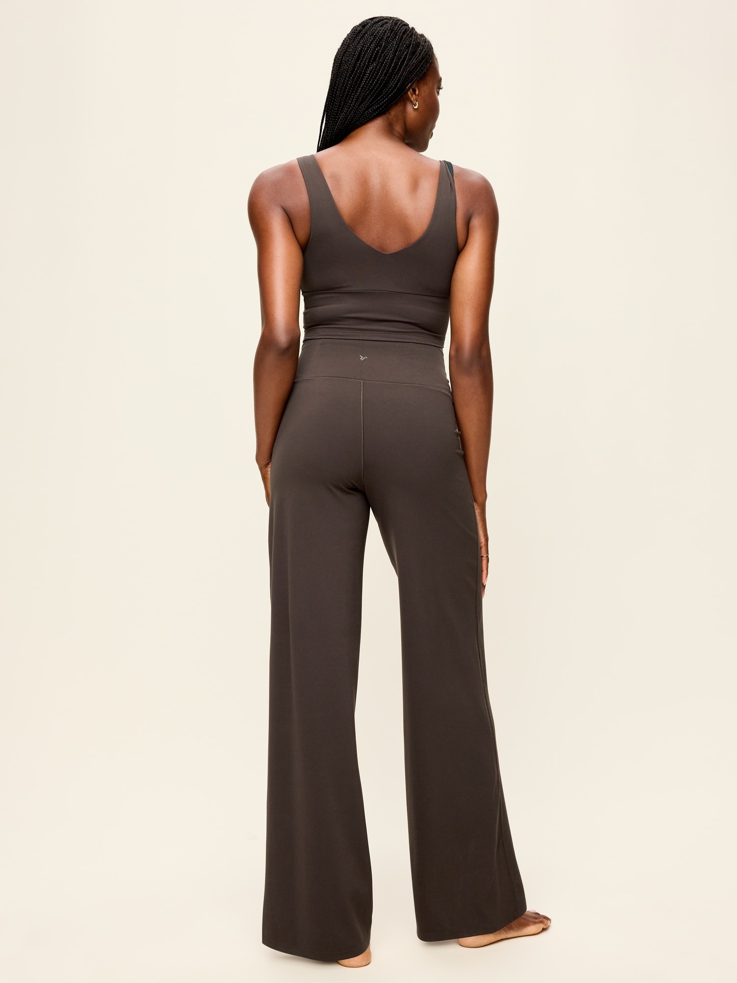 High-Waisted StudioSmooth Wide-Leg Pants
