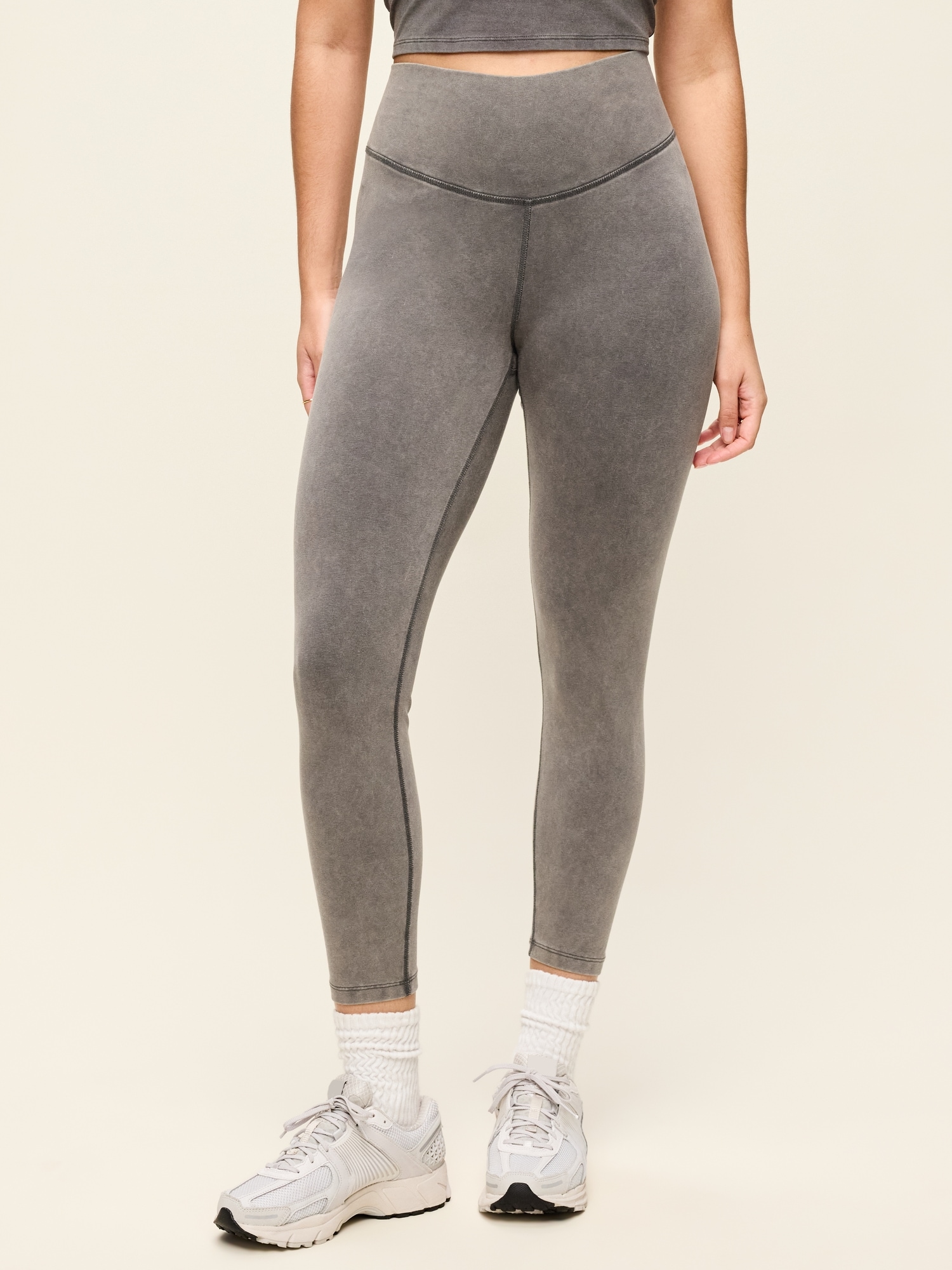 High-Waisted PowerChill 7/8 Cotton Leggings