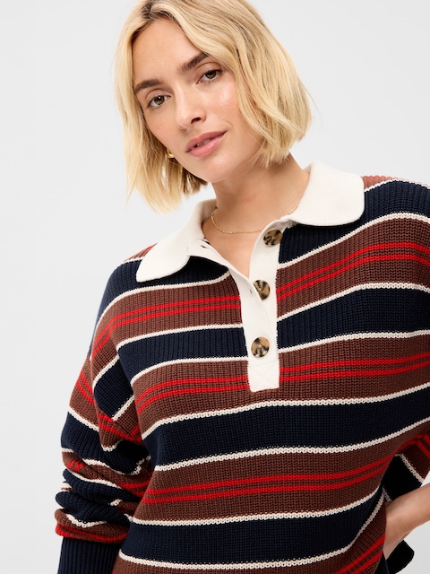 Seaside Cotton Rugby Polo