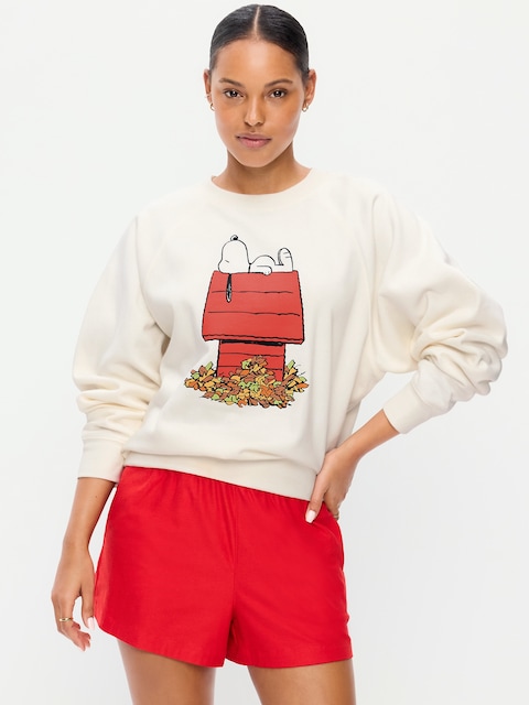 Peanuts™ Oversized Raglan Sweatshirt