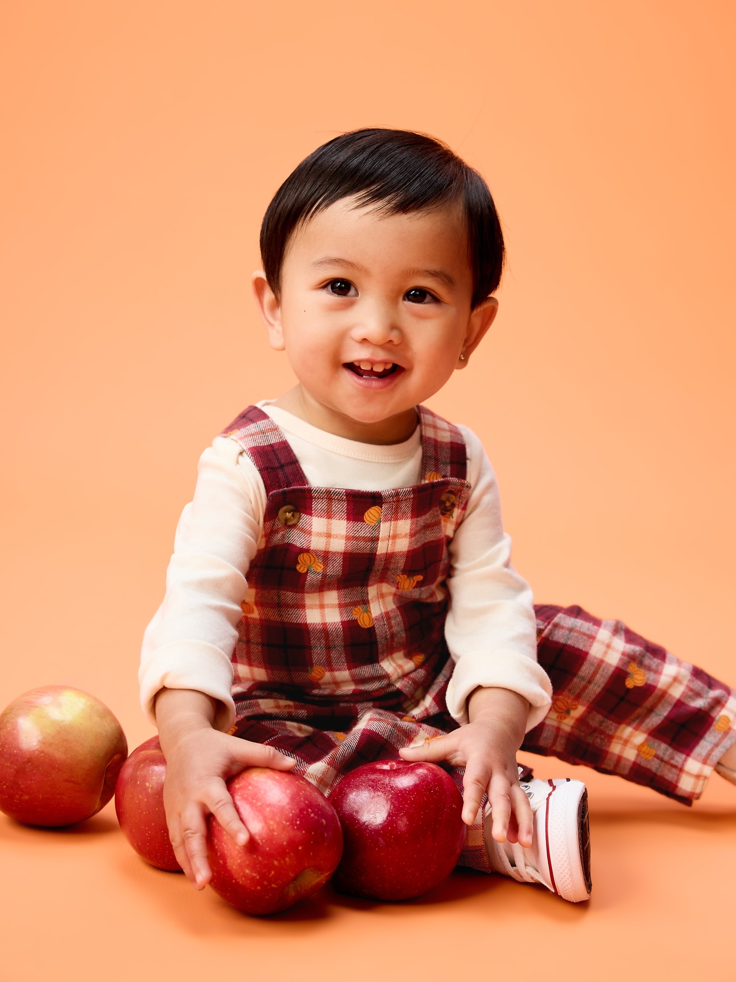Old Navy x Disney Flannel Overalls for Baby