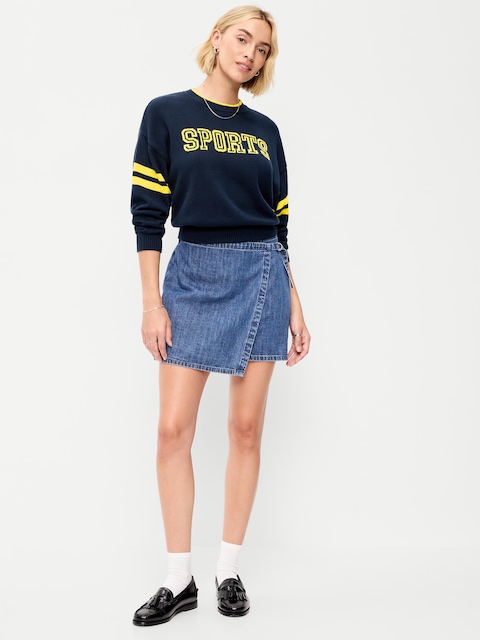 Mini Wrap Skirt