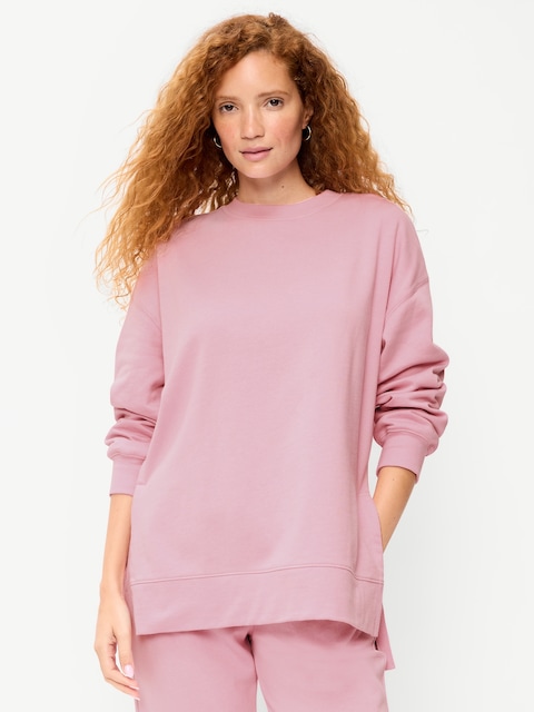 SoComfy Relaxed Tunic Sweatshirt