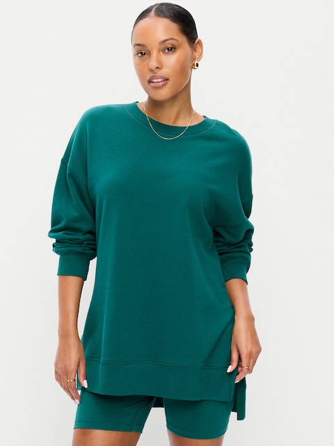 SoComfy Relaxed Tunic Sweatshirt