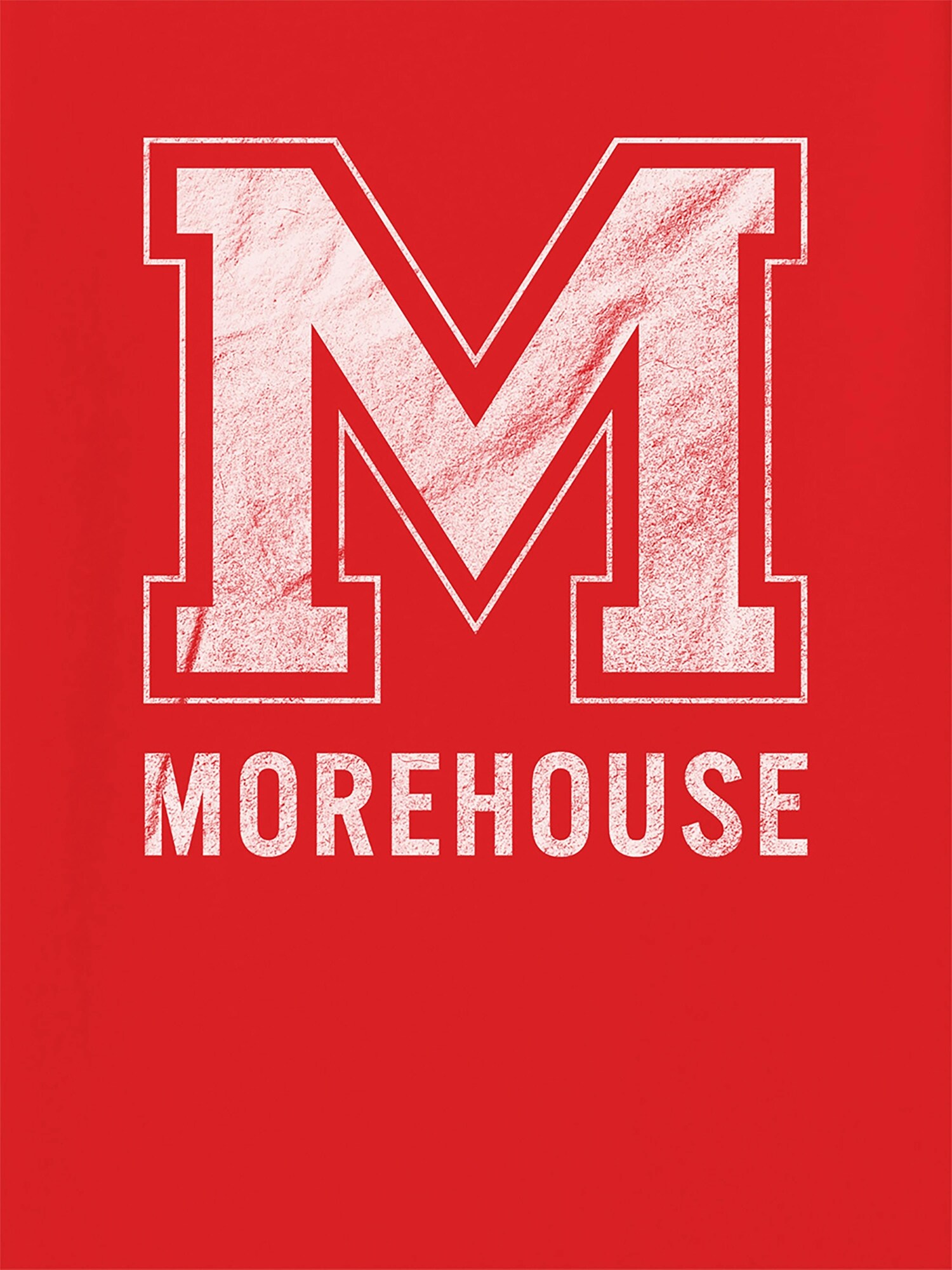 Мужская футболка Old Navy Morehouse College Logo Graphic T-Shirt for Men, цвет: Красный — фото 2
