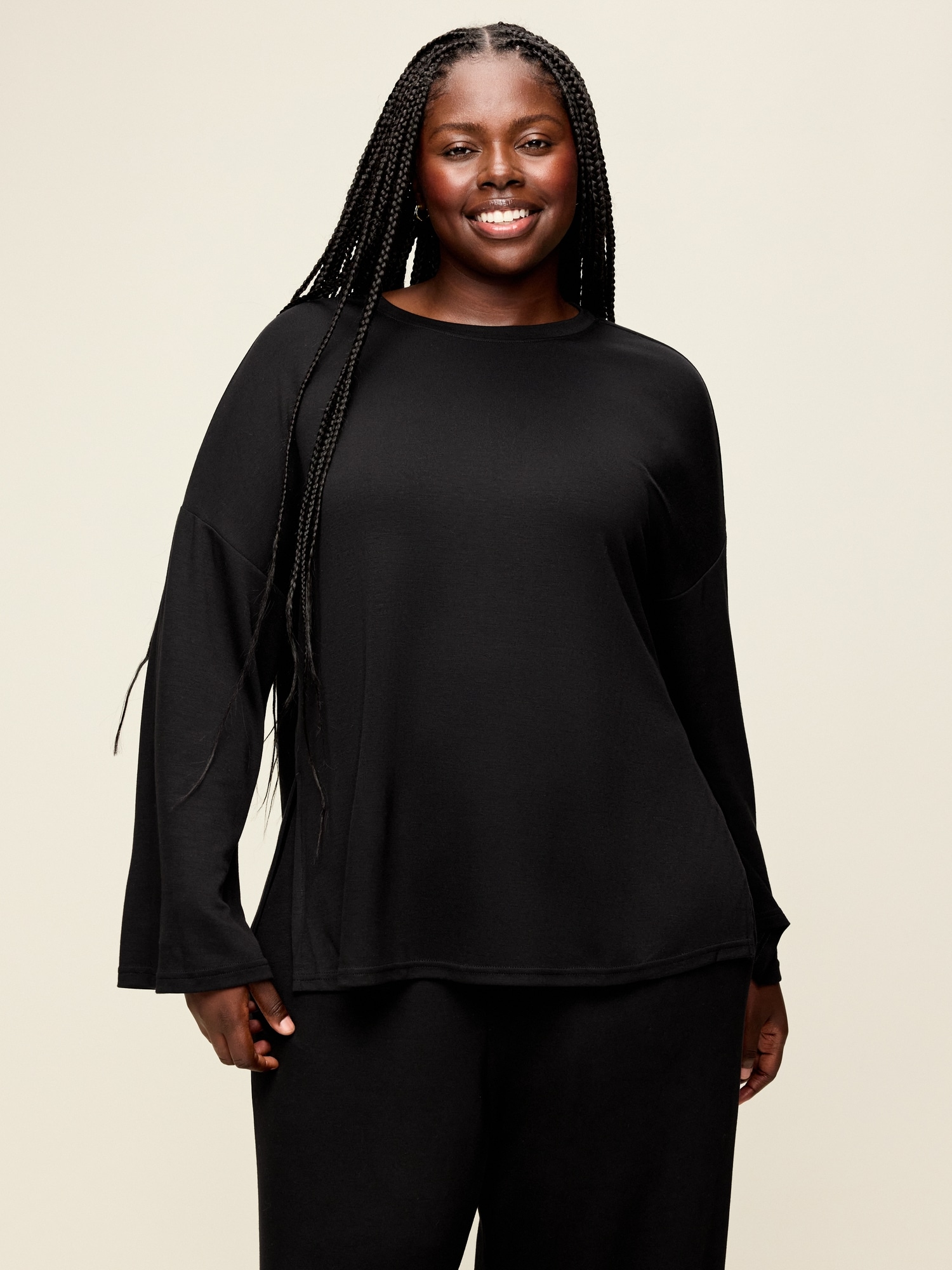 Bounce Lite Oversized Bell-Sleeve Tunic