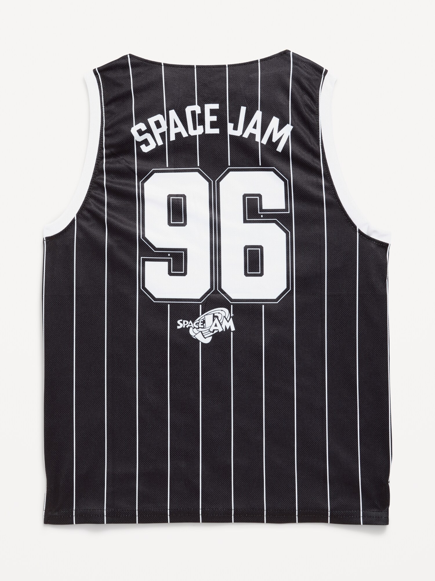 Топ Old Navy Space Jam™ Mesh Graphic Basketball Tank Top для мальчиков, цвет: Чёрный — фото 3