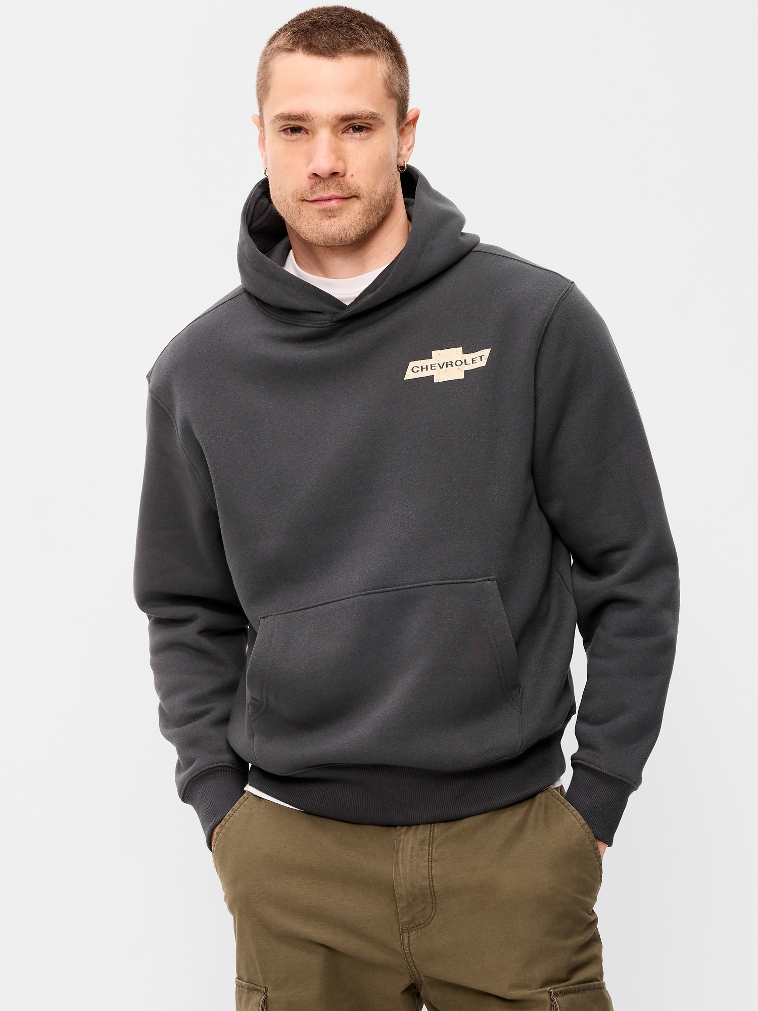Essential Popover Graphic Hoodie