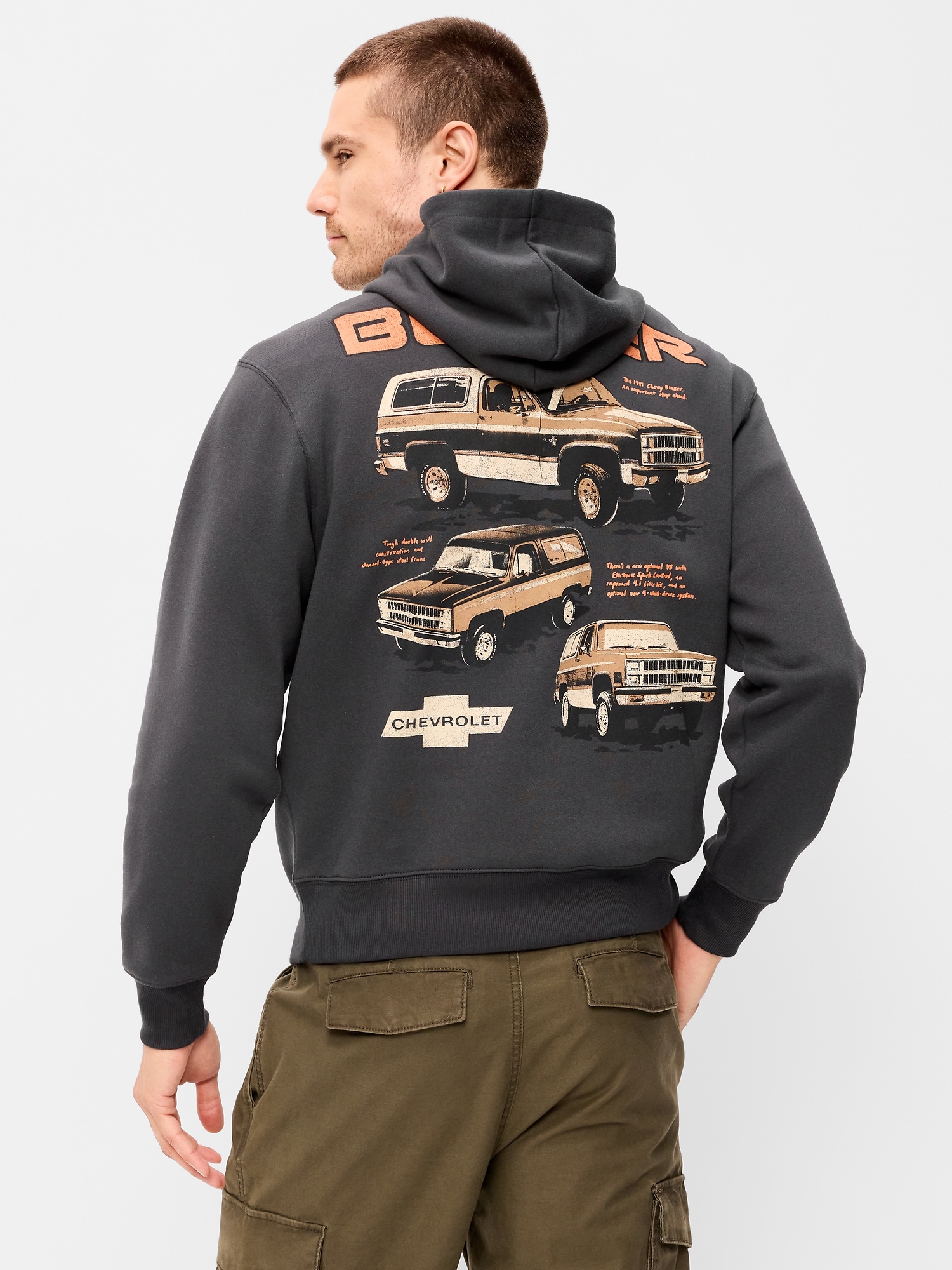 Essential Popover Graphic Hoodie