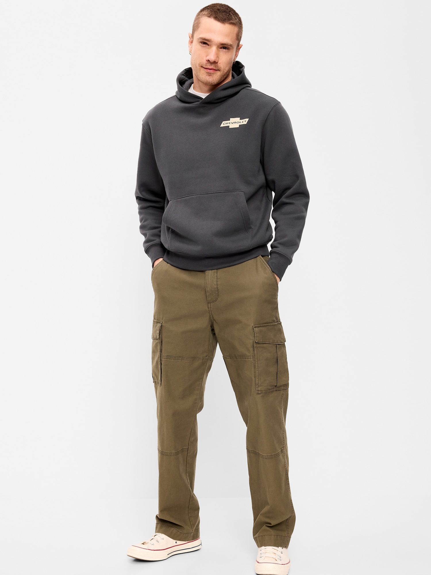 Essential Popover Graphic Hoodie