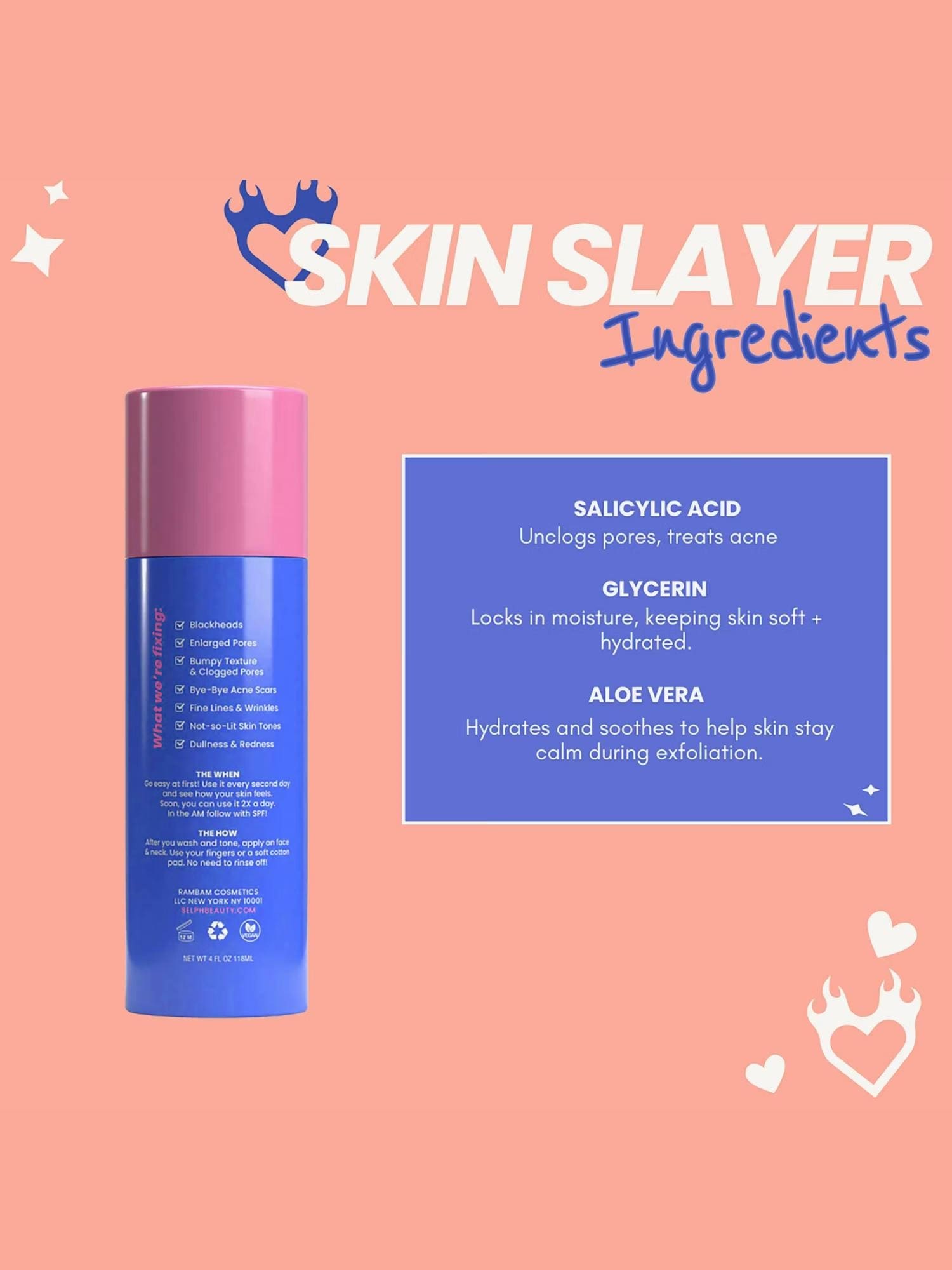 Selph Skin Slayer Salicylic Acid Exfoliator