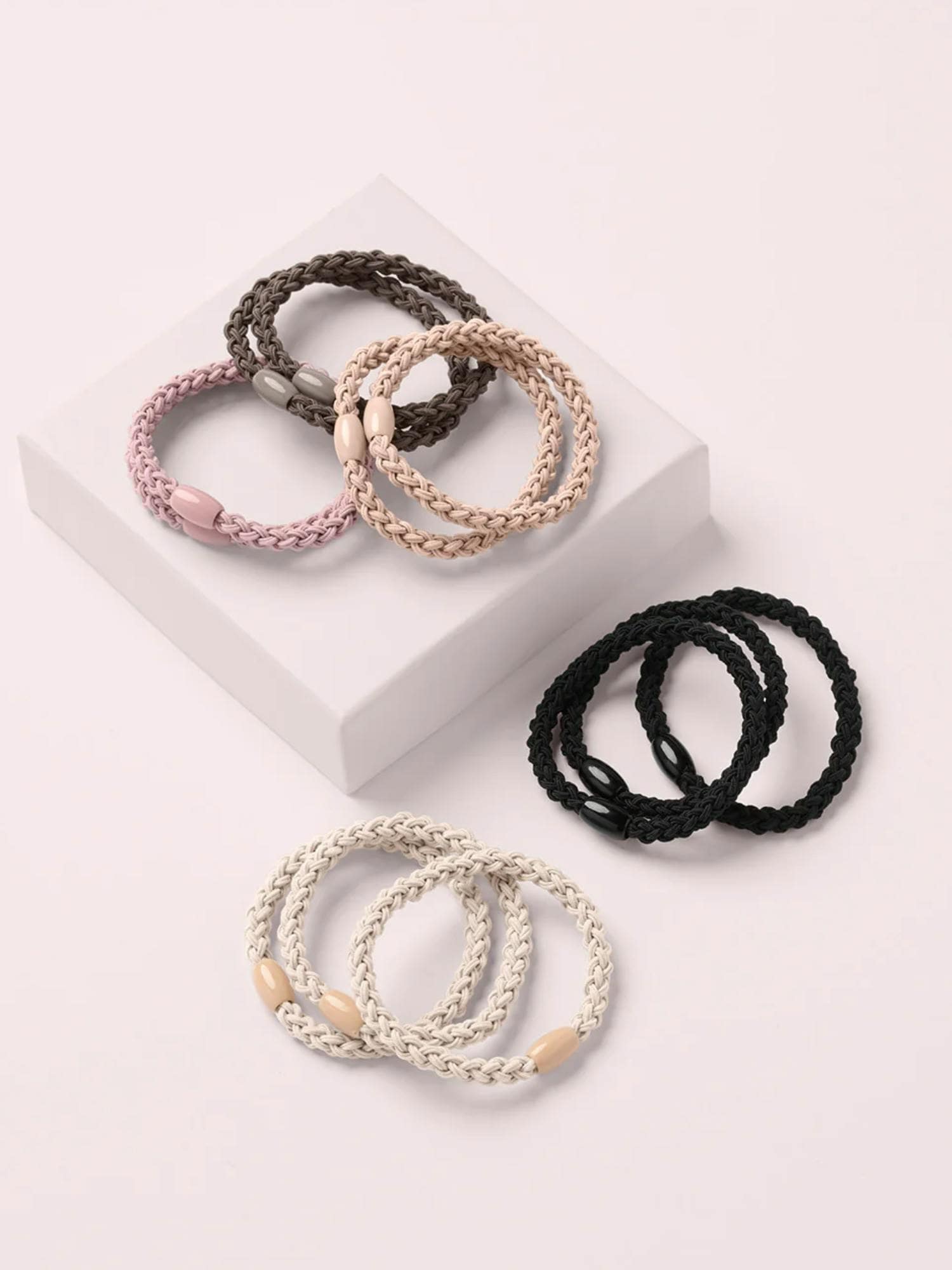 The Hair Edit Braided Bands Hair Ties Set