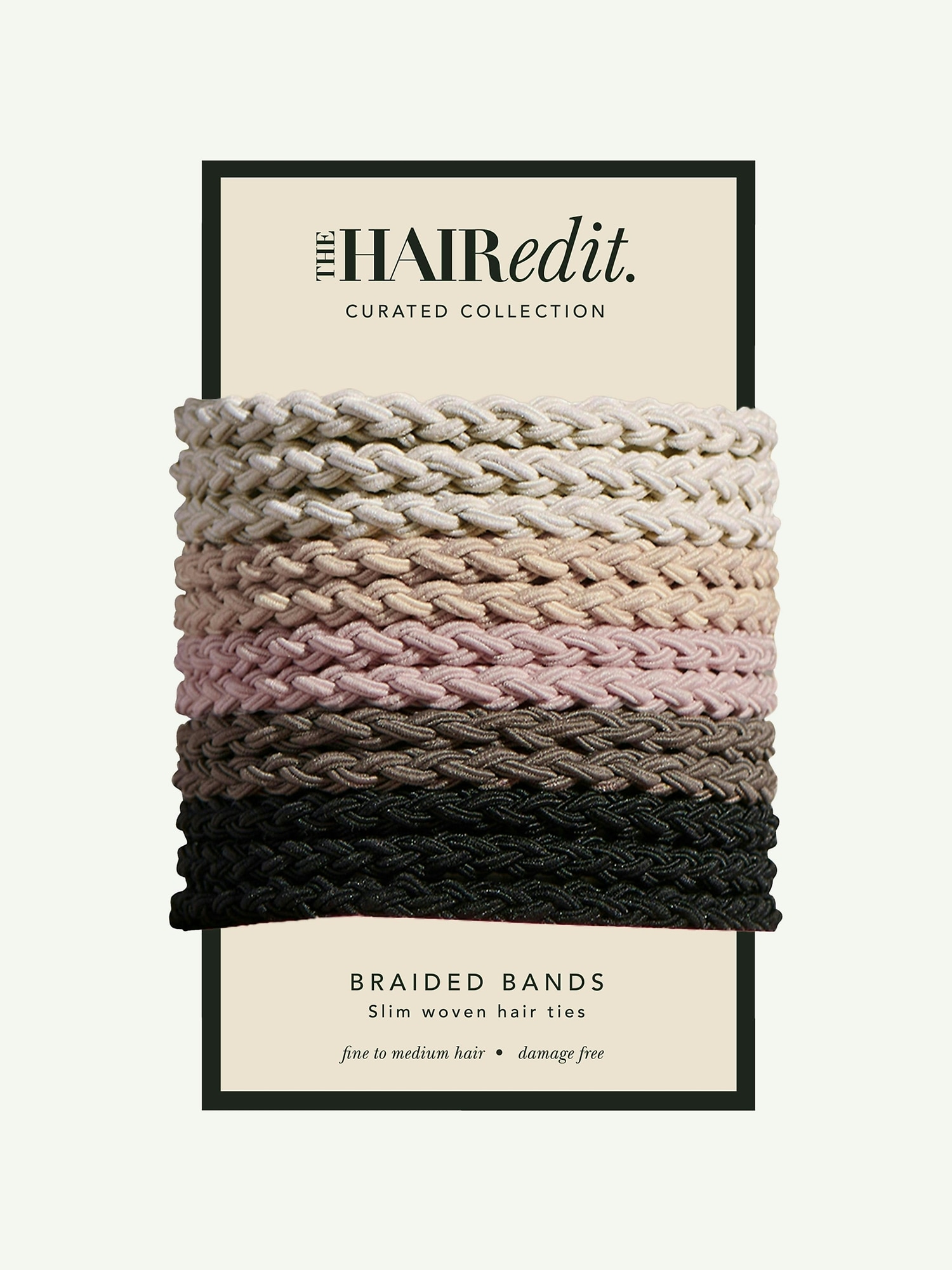 The Hair Edit Braided Bands Hair Ties Set
