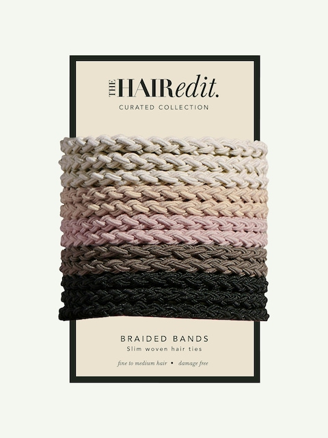 The Hair Edit Braided Bands Hair Ties Set