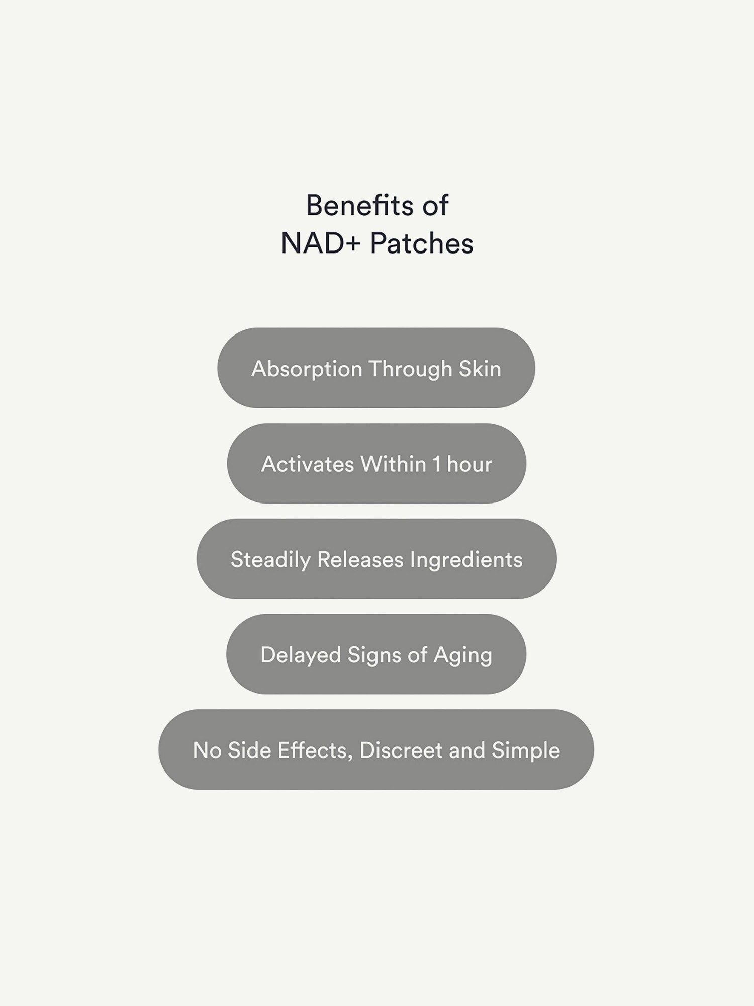 Kind Patches NAD Plus Patches