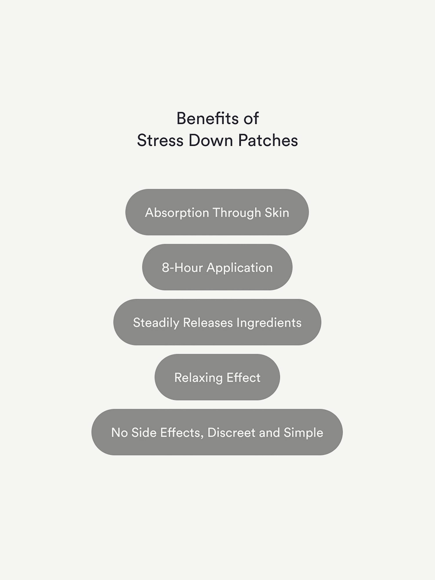 Kind Patches Stress Down Patches