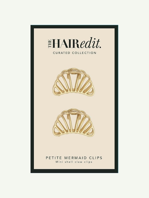 The Hair Edit Petite Gilded Mermaid Clips