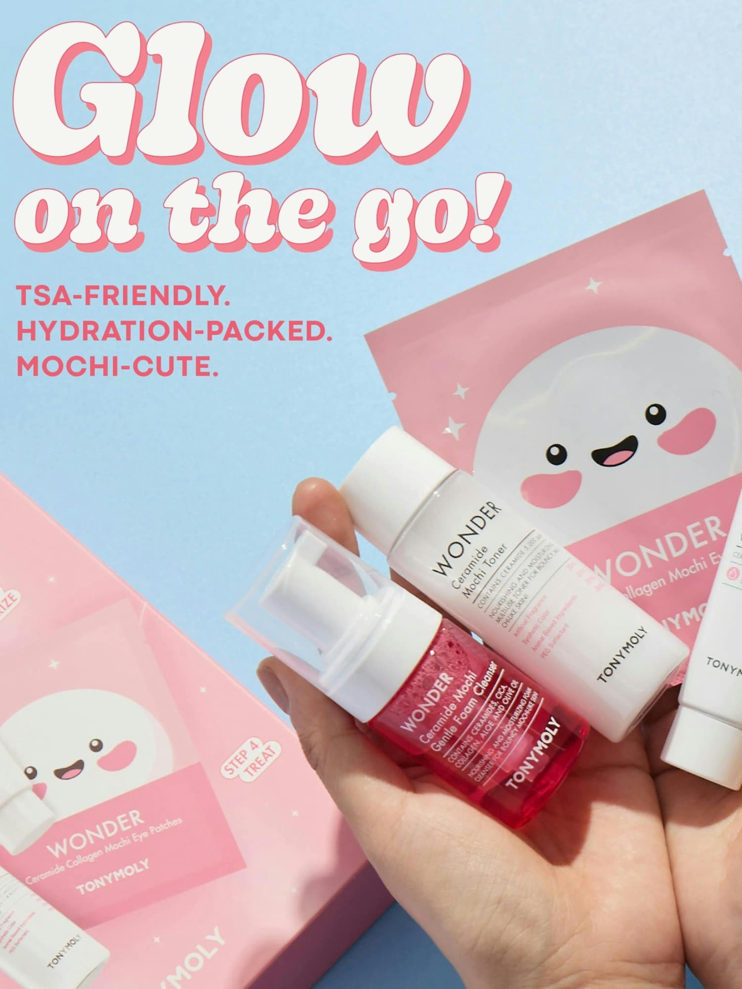 Tony Moly Wonder Ceramide Mochi Essentials Kit