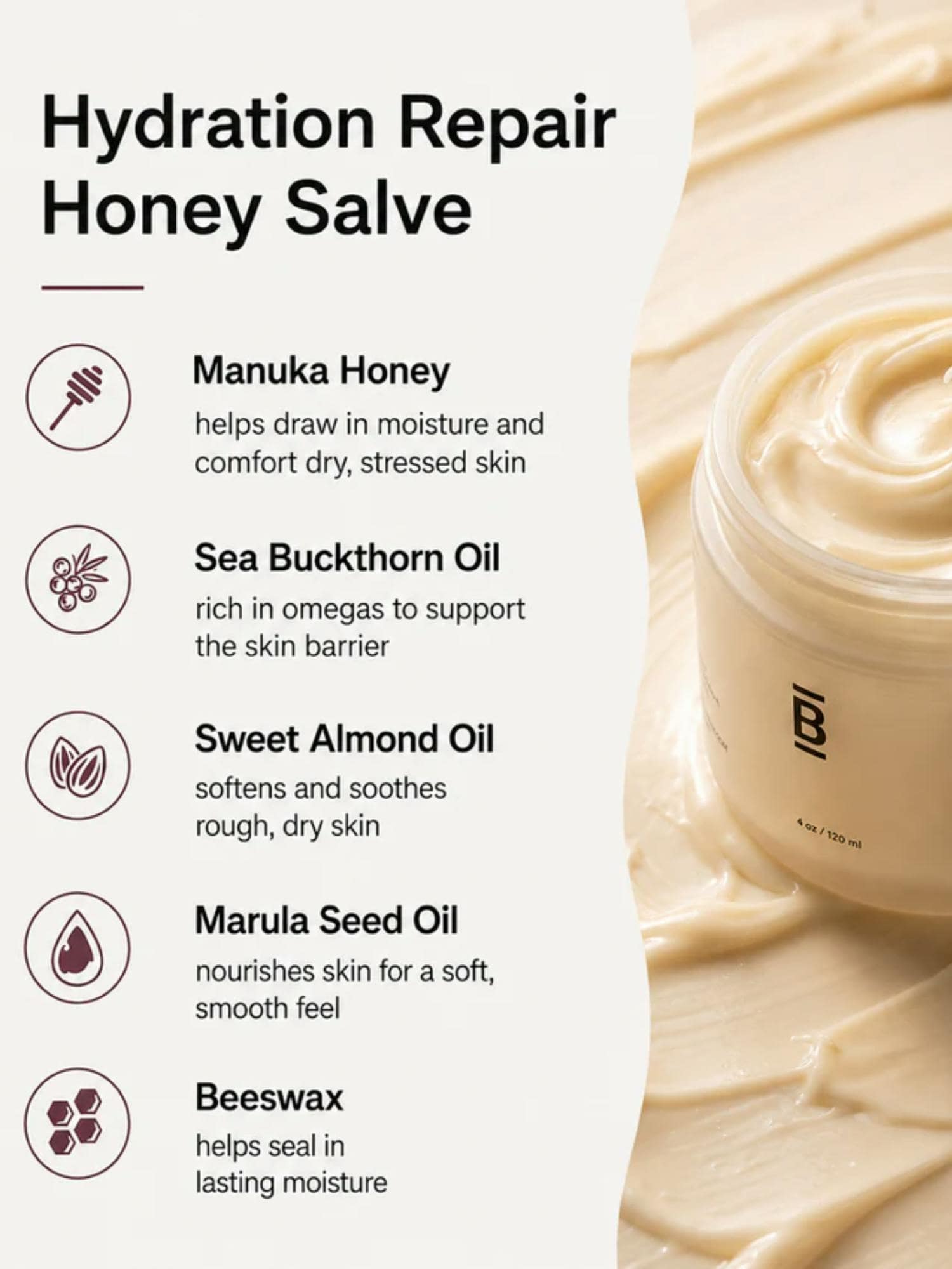 Blossom Essential Hydration Repair Honey Salve