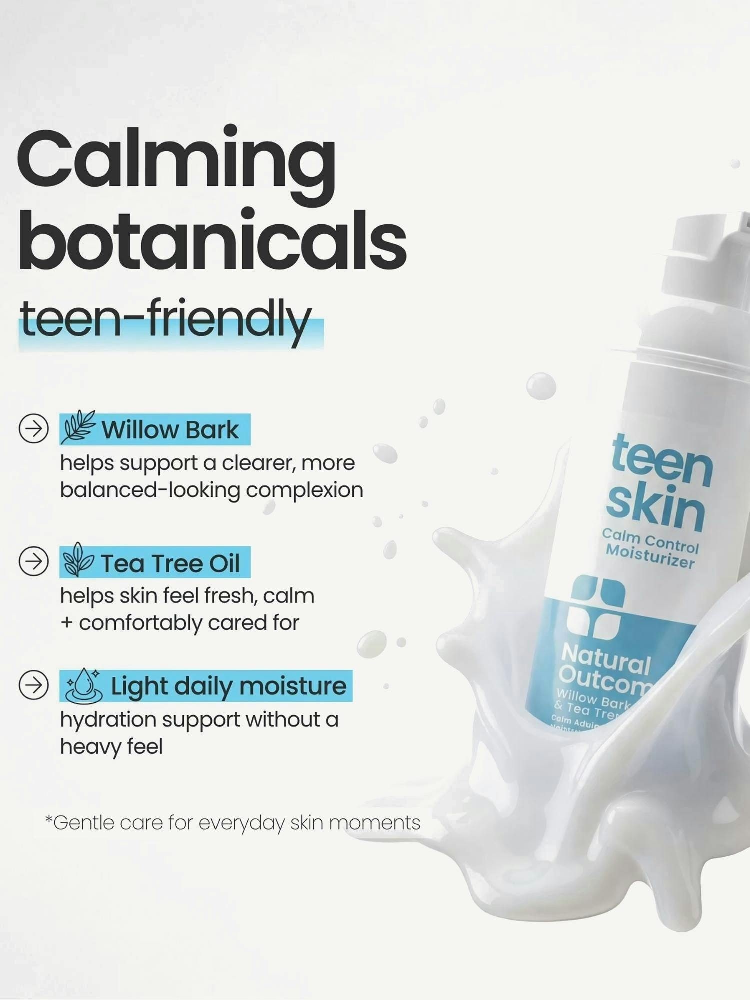 Natural Outcome Teen Skin Moisturizer