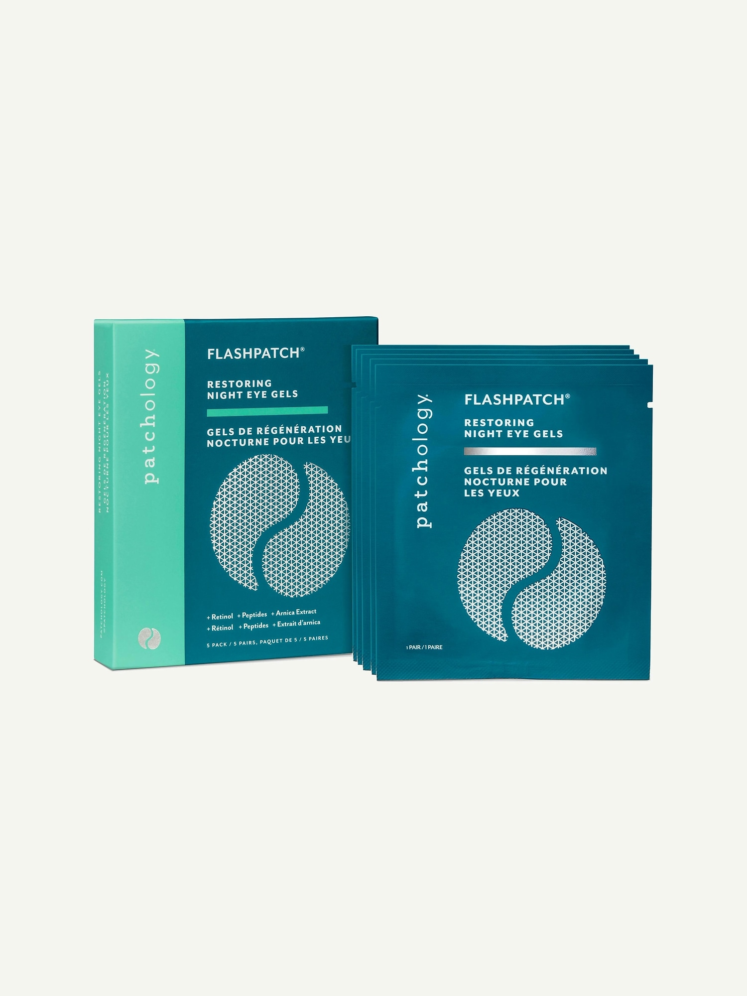 Patchology Flashpatch Restore Night Eye 5 Min Hydrogels